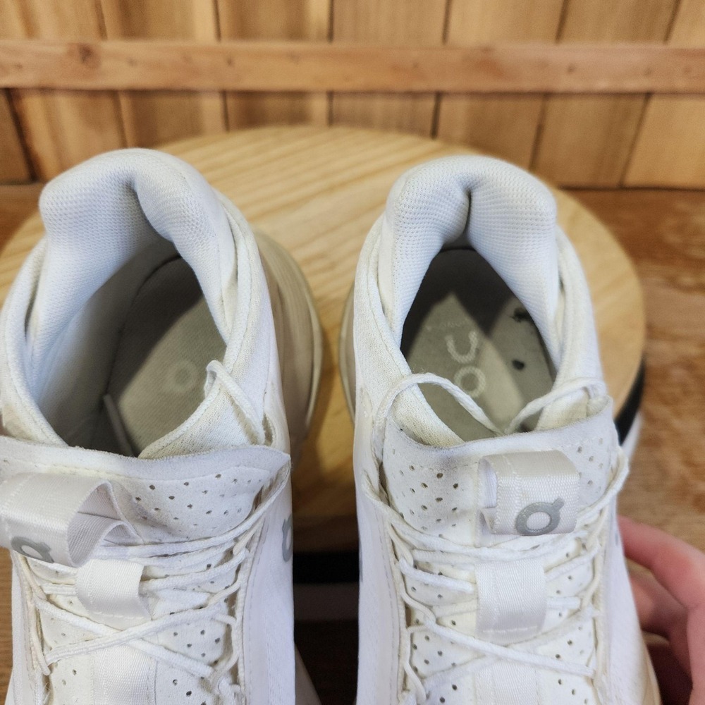 On Cloudnova 2 Shoes Womens 9 White Mesh Running Sneakers CloudTec Athletic - Picture 9 of 10